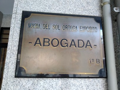 MARIA DEL SOL ORTEGA EXPÓSITO